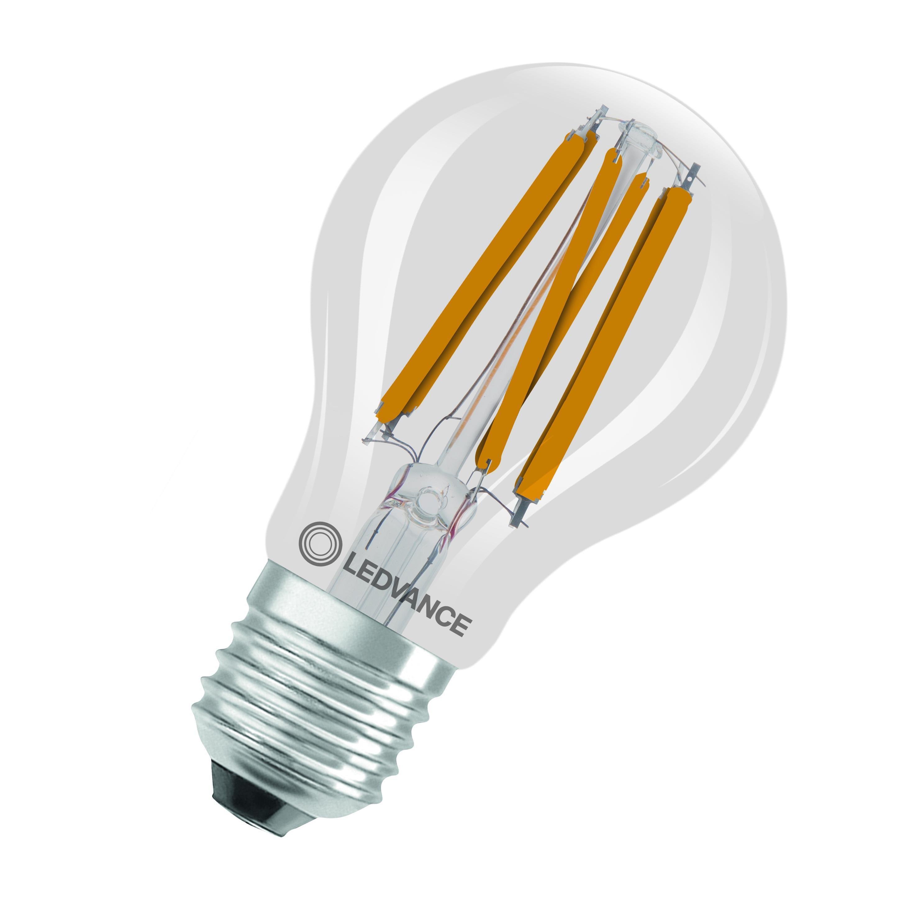 Светодиодная лампа филаментная Ledvance CL A100 13,8W 230V 1521lm 2700K E27 67x110 мм DIM груша (4099854065217)