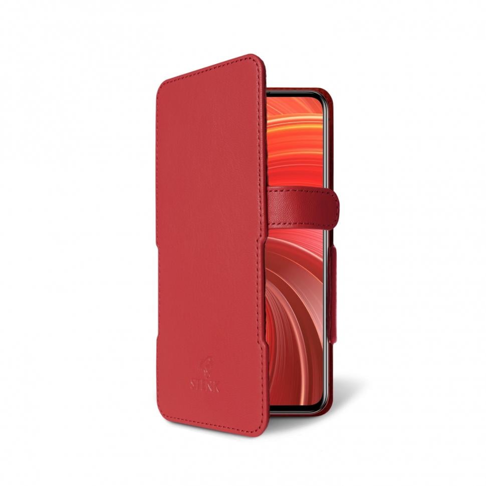 Чехол книжка Stenk Prime для Realme X50 Pro 5G Красный (67496)