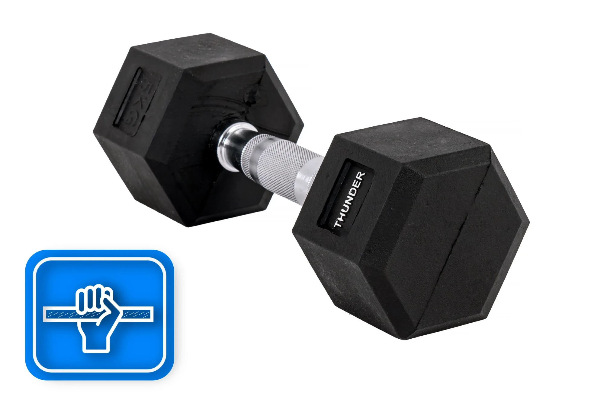 Гантель шестигранна Thunder 5 кг (436414) - фото 7 Гантель шестигранна Thunder 5 кг (436414) - фото 7