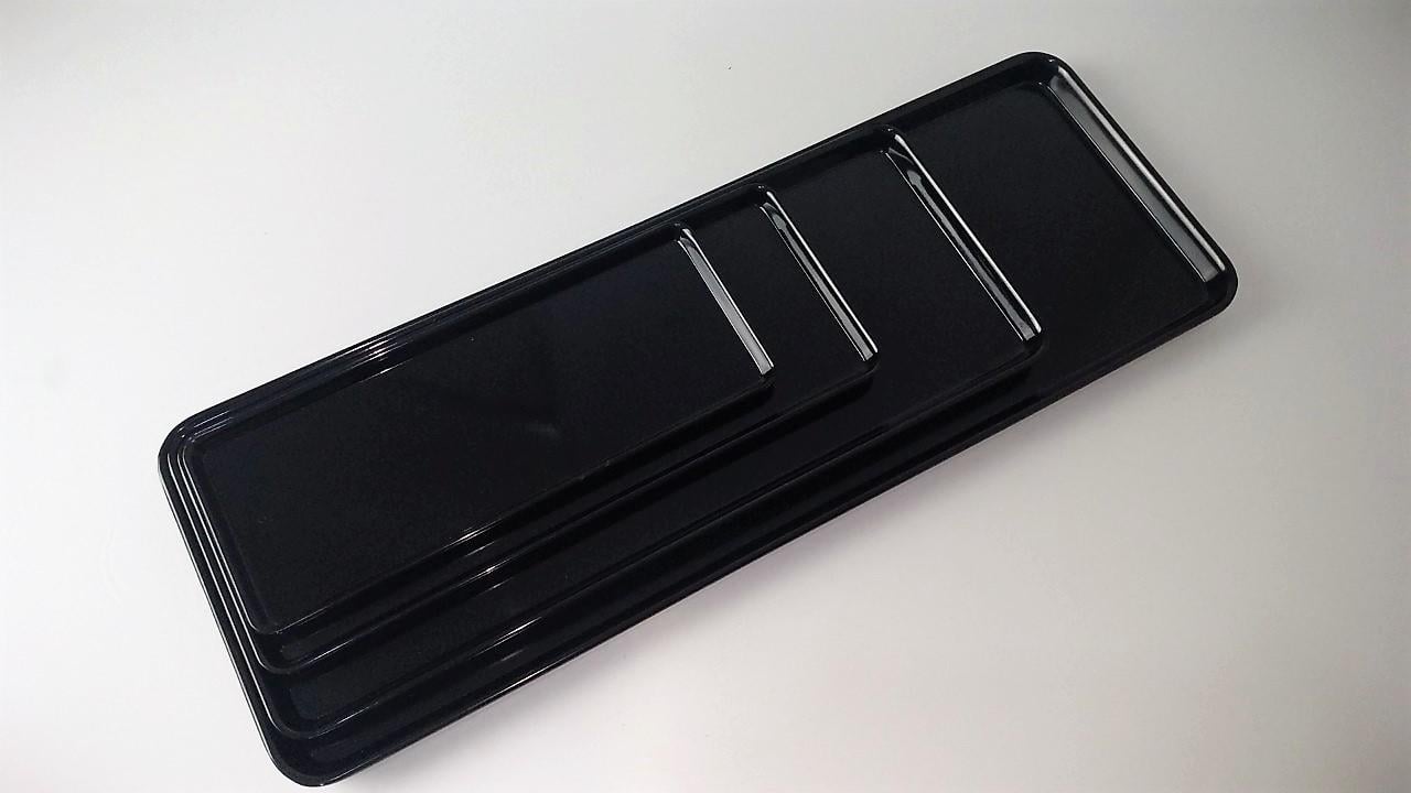 Таця з меламіну One Chef 50х18х1,7 см Чорний (26864152) - фото 3