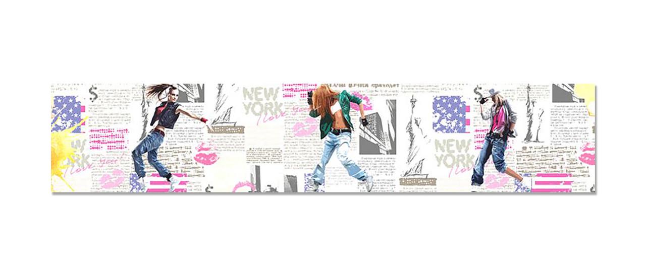 Наклейка виниловая на кухню Zatarga Стиль Нью-Йорк 600х3000 мм (1294193312) Наклейка виниловая на кухню Zatarga Стиль Нью-Йорк 600х3000 мм (1294193312)