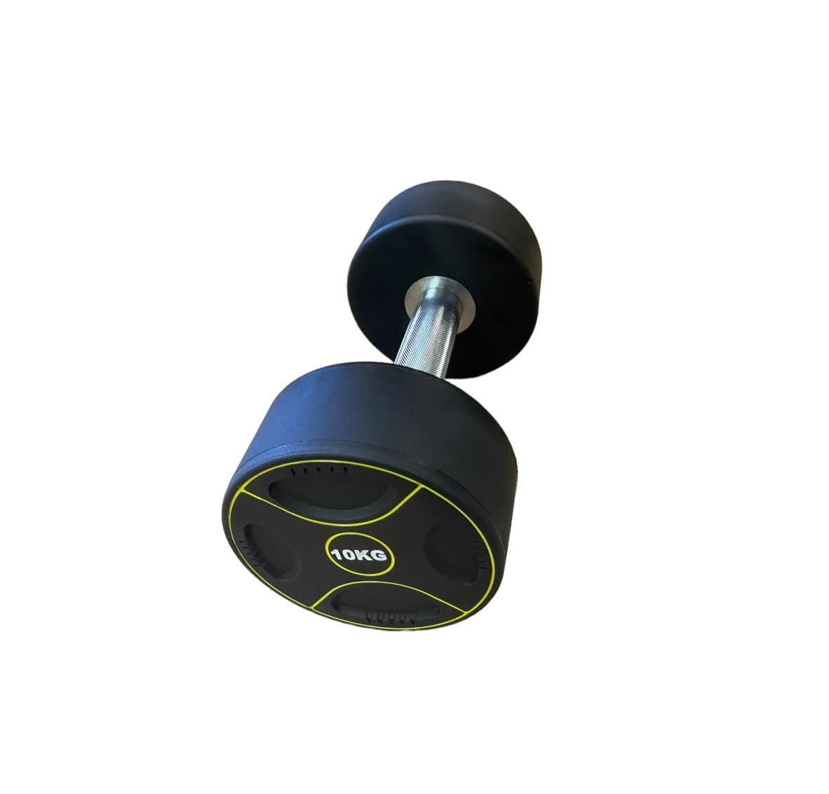 Гантель Generation Fitness FF51D4B с уретановым покрытием 10 кг (23715419)