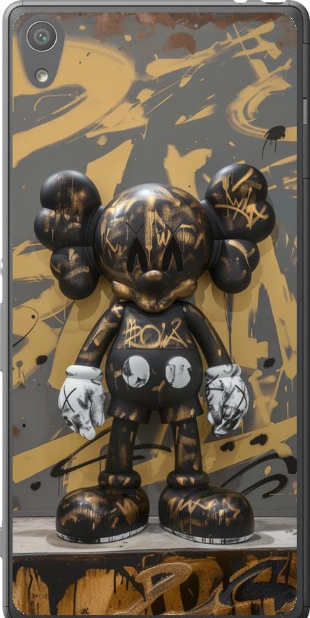 Чехол на Sony Xperia XA F3112 Bronze kaws (6097u-399-42517)