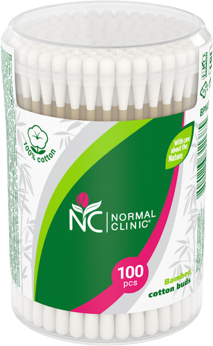 Ватные палочки бамбук Normal 100 шт. (10757914) - фото 1