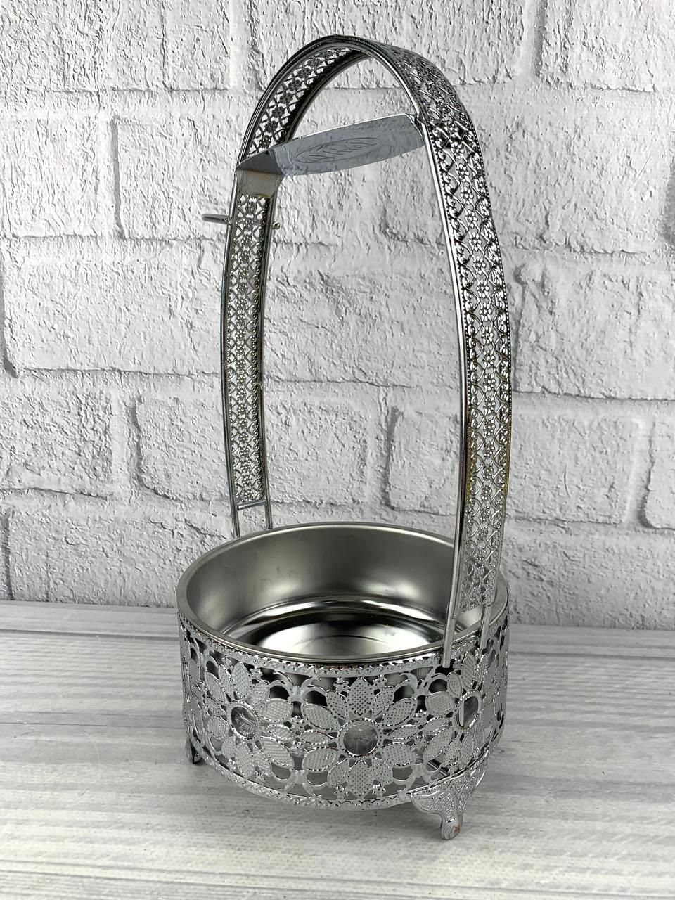 Кошик для вугілля Yahya Deep Medium Silver (482000243)