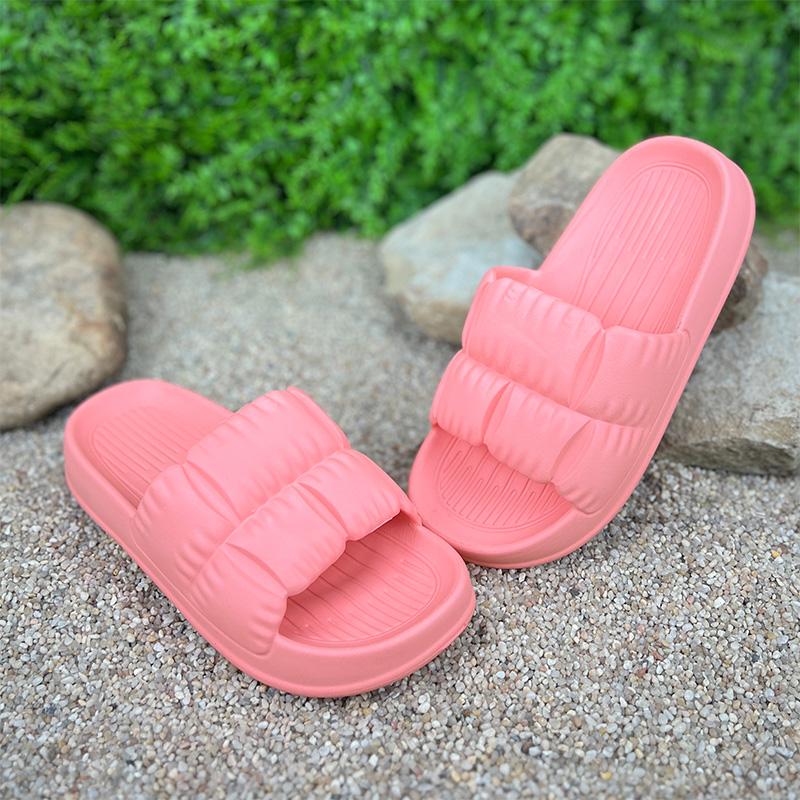 Шльопанці жіночі SUMMER Е-002095- 4 p. 36 22,5 см Кораловий (78350936)