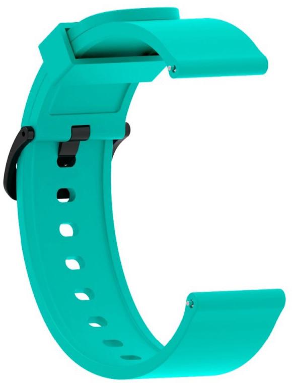 Ремешок силиконовый Like для Amazfit GTS 2 Turquoise (22659-32) - фото 2 Ремешок силиконовый Like для Amazfit GTS 2 Turquoise (22659-32) - фото 2