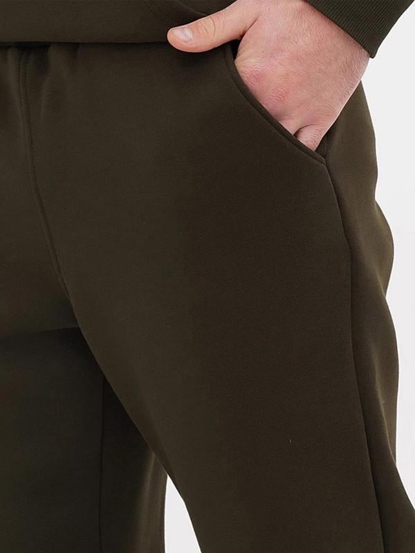 Брюки спортивные мужские на флисе Chikiss M Хаки (CMT 001/016) - фото 2 Брюки спортивные мужские на флисе Chikiss M Хаки (CMT 001/016) - фото 2