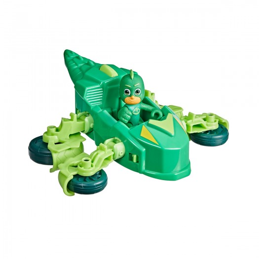 Іграшка PJ Masks Герої в масках Gekko Deluxe Vehicle Preschool Toy Gekko-Mobile Car with 2 Wheel Modes and Gekko Action (2790917385) - фото 2 Іграшка PJ Masks Герої в масках Gekko Deluxe Vehicle Preschool Toy Gekko-Mobile Car with 2 Wheel Modes and Gekko Action (2790917385) - фото 2