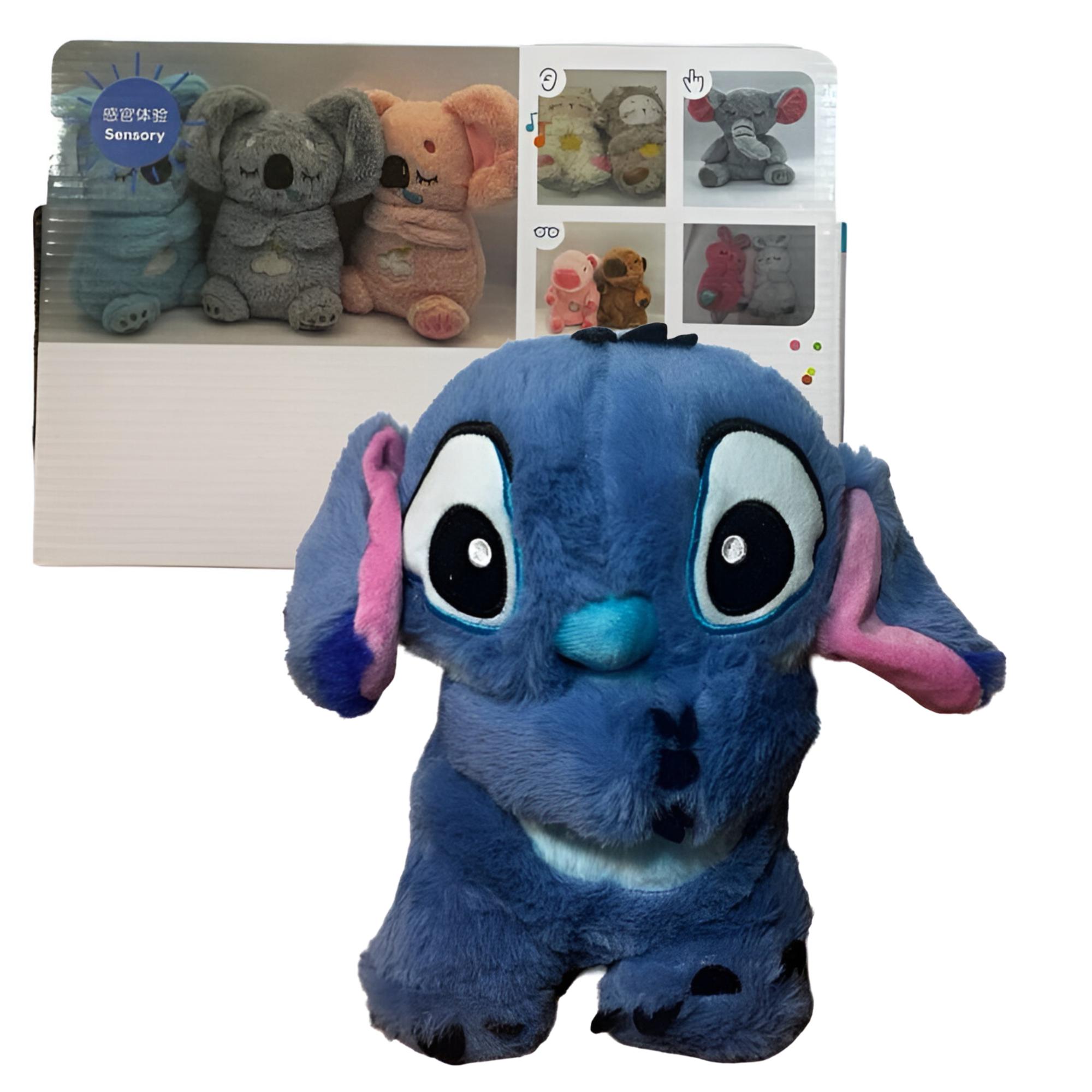 Мягкая игрушка для сна Стич с музыкой и светом (XE62-5) - фото 4