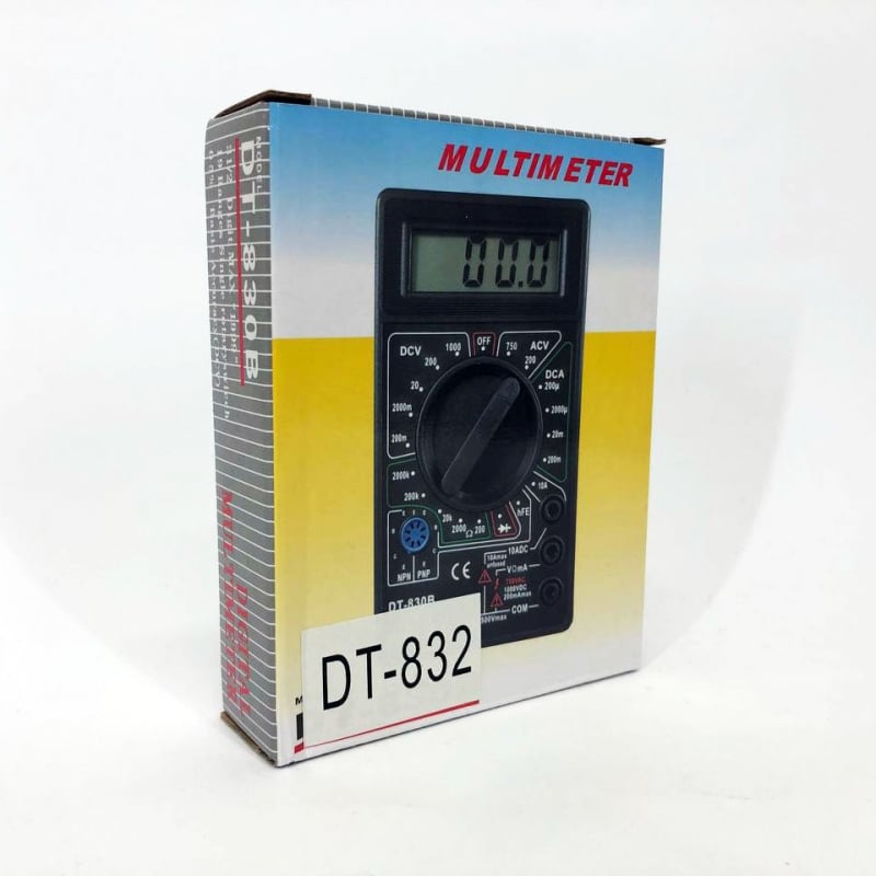 Мультиметр цифровой Digital DT-832 со звуковым звонком (tf5214) - фото 14