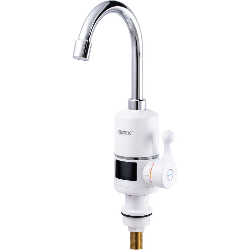 Проточный водонагреватель Zerix ELW06-E с индикатором температуры (ZX3074)