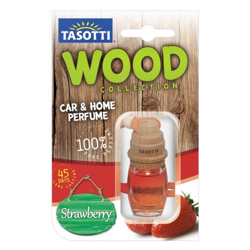 Ароматизатор на зеркало пробковый Tasotti Wood Strawberry 7 мл (110435)