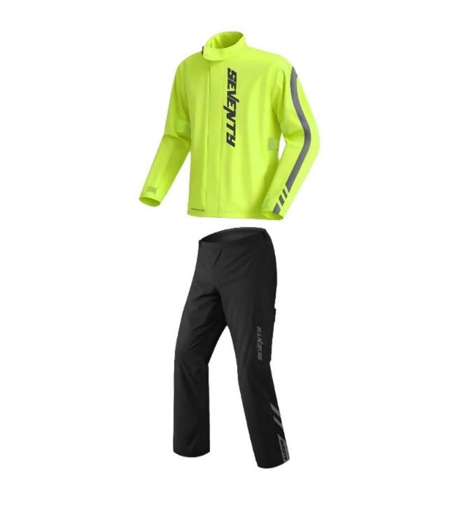 Мотокостюм дождевой Seventy S5 Monsoon 4XL Yellow/Black (49227)