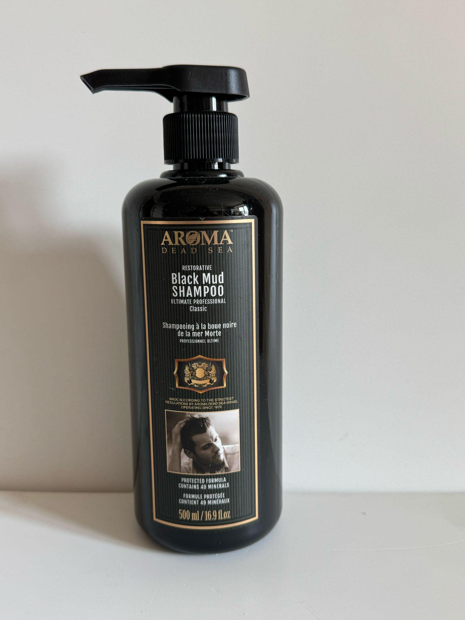 Шампунь для волос Aroma Dead Sea с черной грязью 500 мл (2519568533) Шампунь для волос Aroma Dead Sea с черной грязью 500 мл (2519568533)