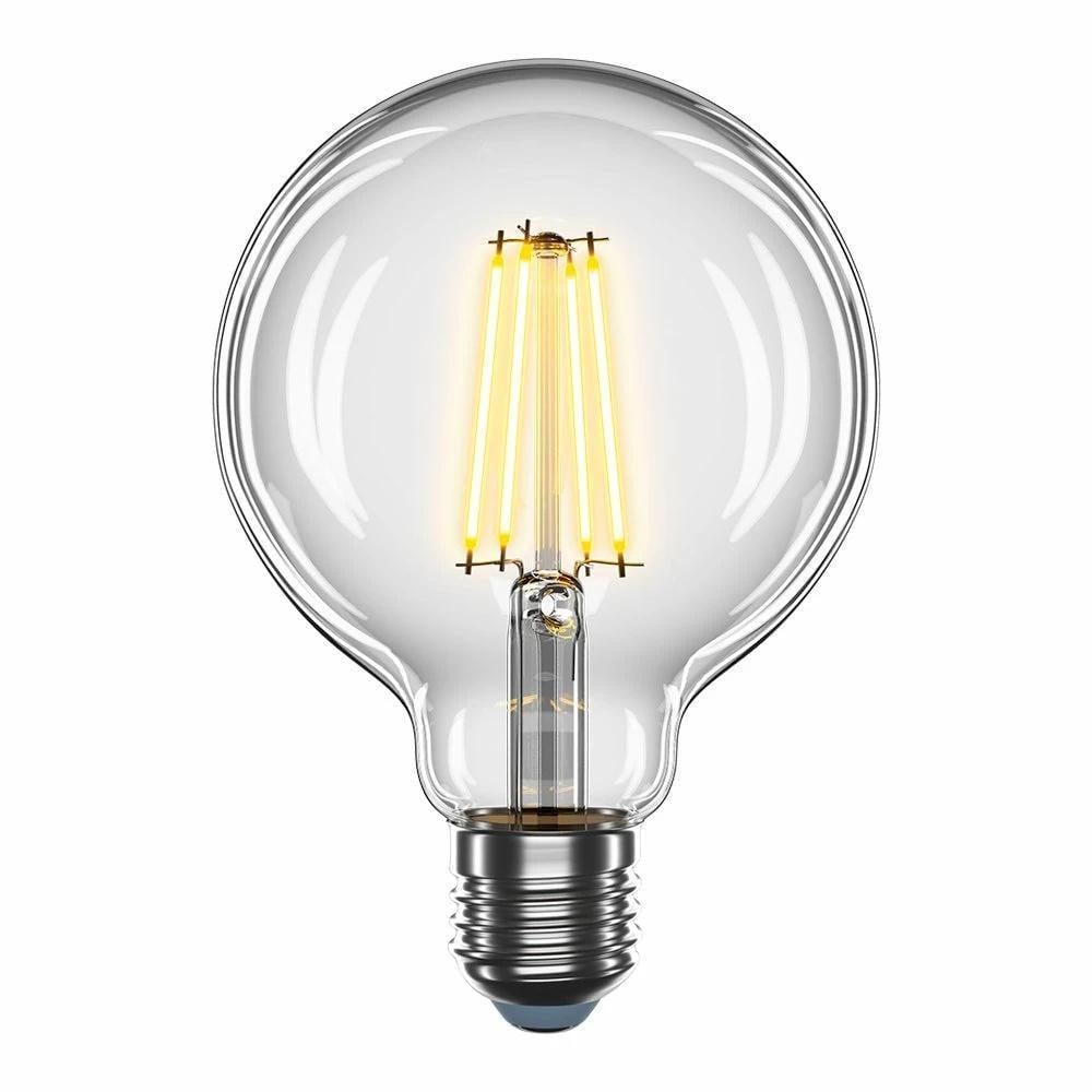 LED-лампа Velmax V-Filament-G95 8W E27 4100K 800 Lm (28687305)