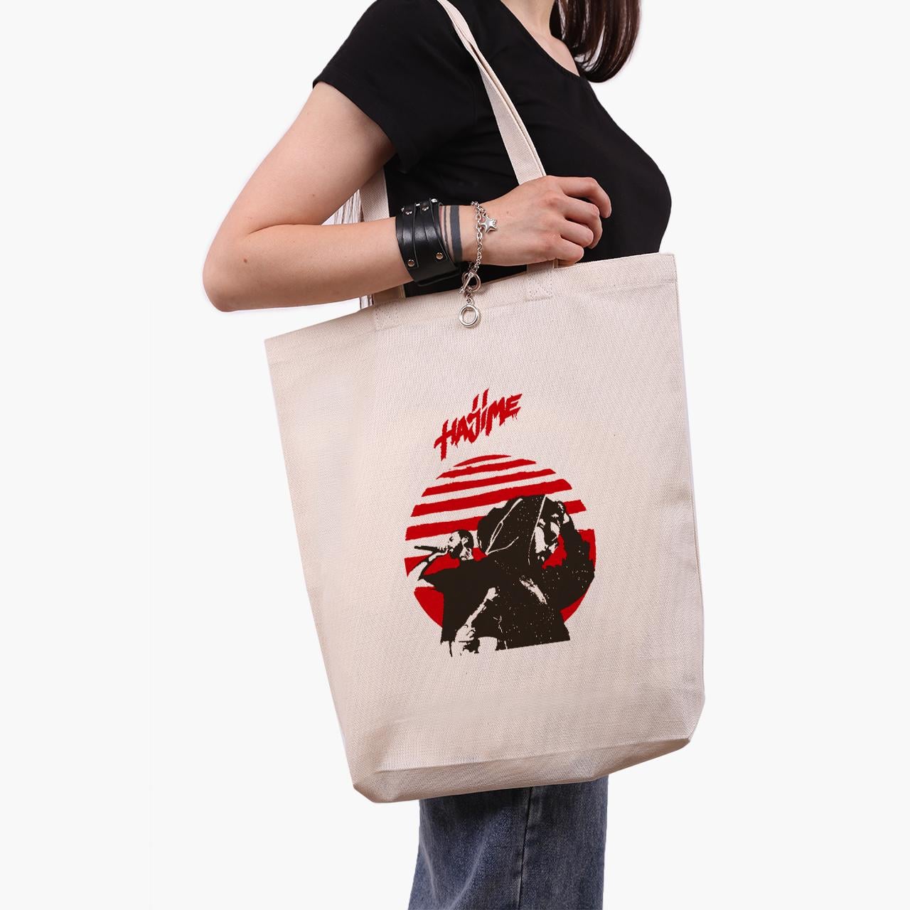 Эко сумка шоппер MiyaGi и Эндшпиль 41x39x8 см Бежевый (9227-2859-WTD)