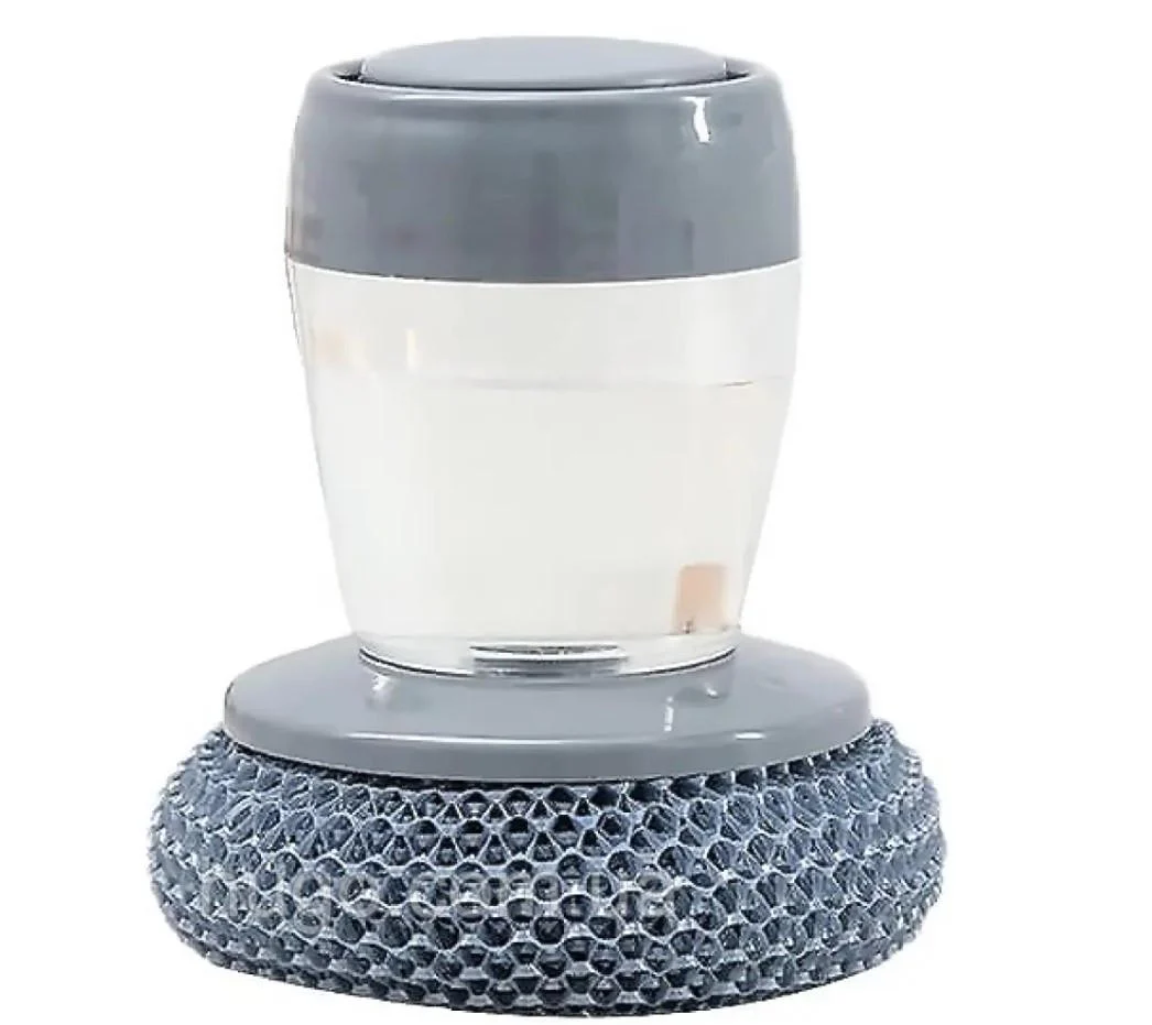 Щітка для миття посуду з дозатором для миючого засобу 10х9 см (DT-711)