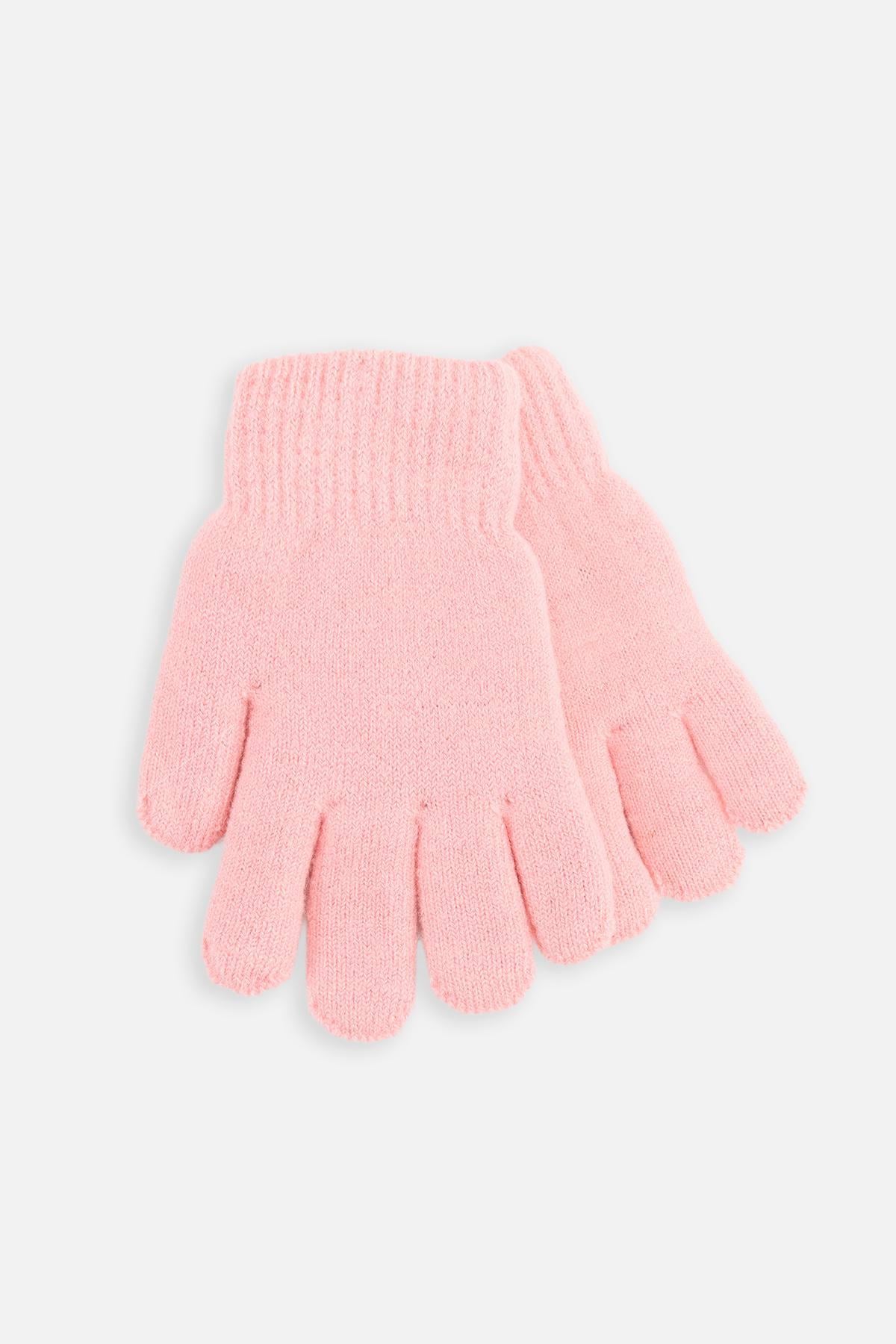 Перчатки для девочки р. 2,5 Персиковый (ЦБ-00265805)