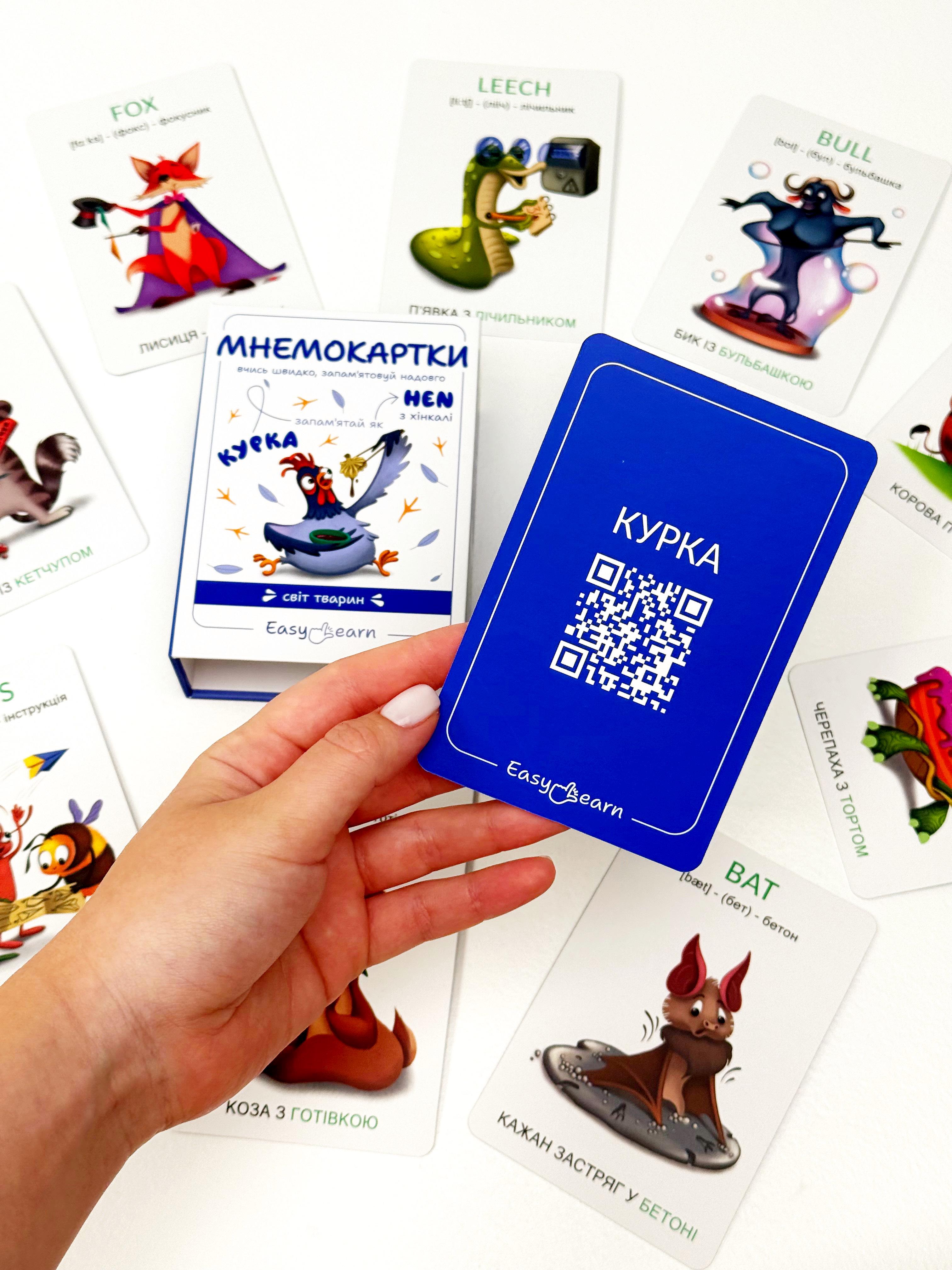 Мнемокарты EasyLearn Выпуск 3 Мир животных (EL-AW1) - фото 5 Мнемокарты EasyLearn Выпуск 3 Мир животных (EL-AW1) - фото 5