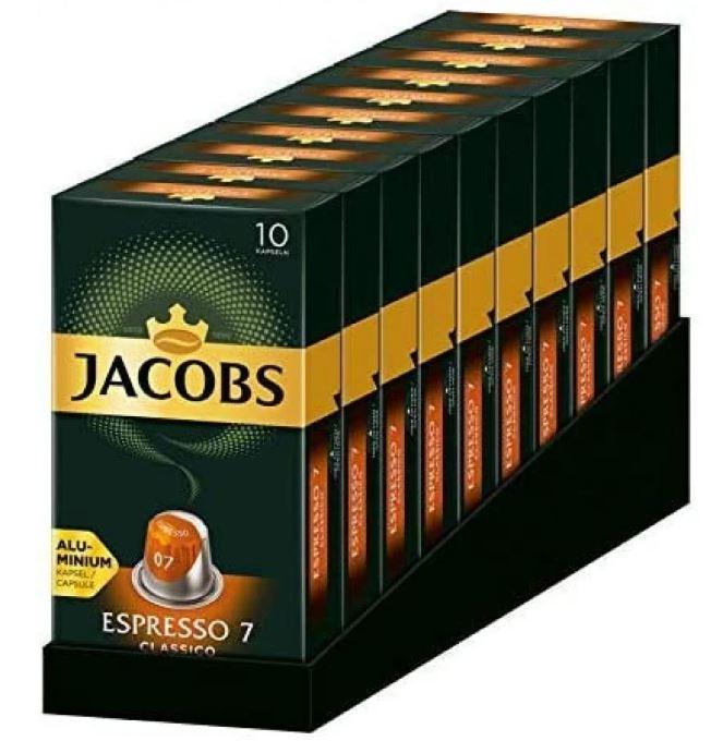 Набор из кофе Nespresso Jacobs Espresso Classico в капсулах 10 уп. (35371379)