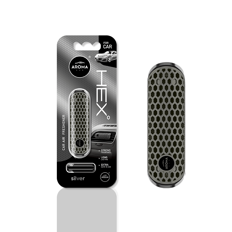 Ароматизатор в дефлектор HEX Silver (3225862721)