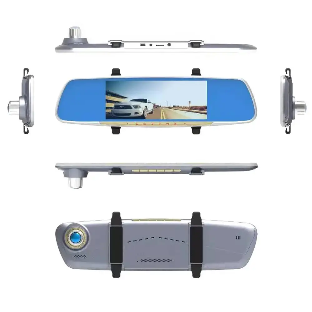 Зеркало заднего вида с видеорегистратором DVR V10 Full HD 7" - фото 8