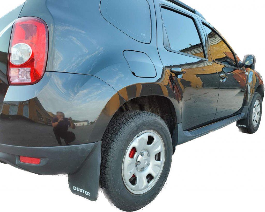 Бризковики Premium задні Pryn Auto для Dacia Duster 2008-2018 рр. резина Чорний - фото 7