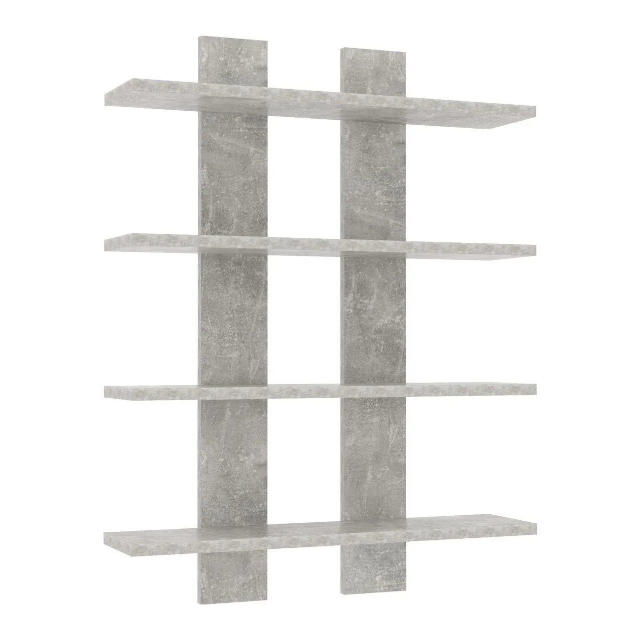 Полиця навісна Kontinent П-4 60х12х80 см Бетон (85996703) - фото 1 Полиця навісна Kontinent П-4 60х12х80 см Бетон (85996703) - фото 1