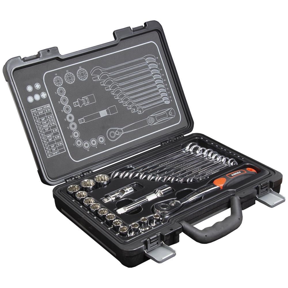 Набір торцевих насадок Taiwan ULTRA 1/2" CrV з аксесуарами 26 шт. (700026z)