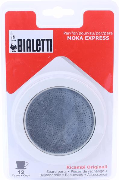 Запчастини для гейзерної кавоварки Bialettii Moka Express 12 чашок (018495)