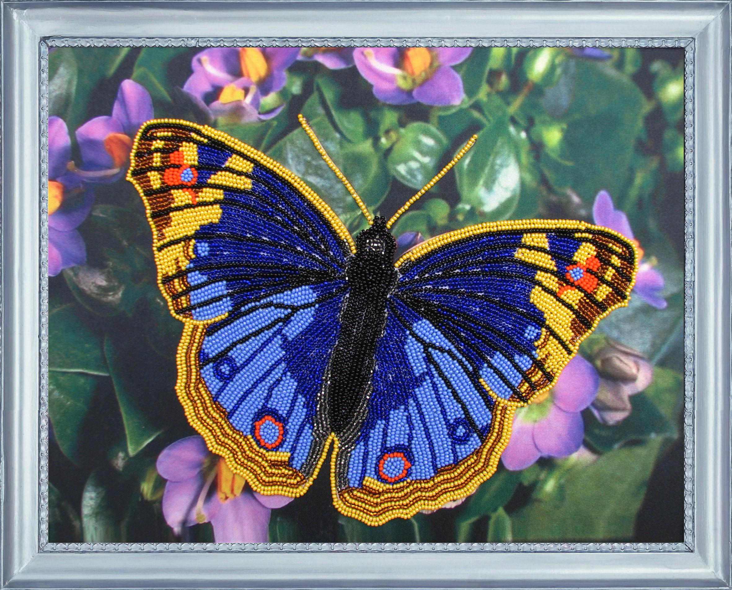 Набір для вишивання бісером BUTTERFLY 101 Метелик 25х32 см (101)