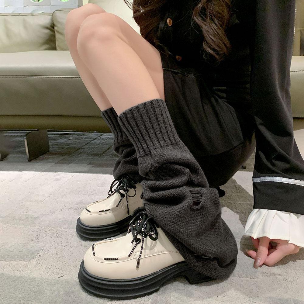 Гетры рваные One size Темно-серый (2140) - фото 2 Гетры рваные One size Темно-серый (2140) - фото 2