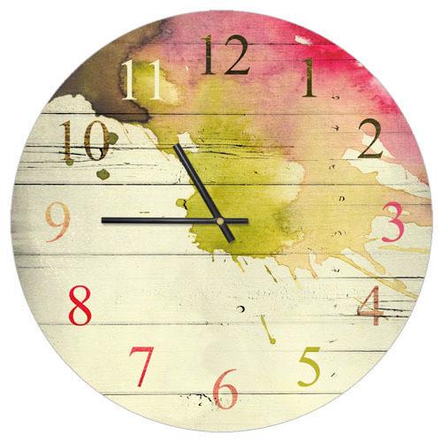 Часы настенные круглые Presentville Клякса 36 см (CHR P 15M038)