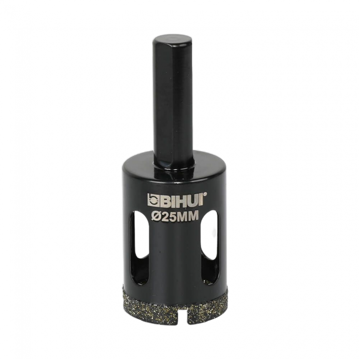 Коронка алмазна BIHUI гальванічним напиленням 25 мм (DBW25) Коронка алмазна BIHUI гальванічним напиленням 25 мм (DBW25)