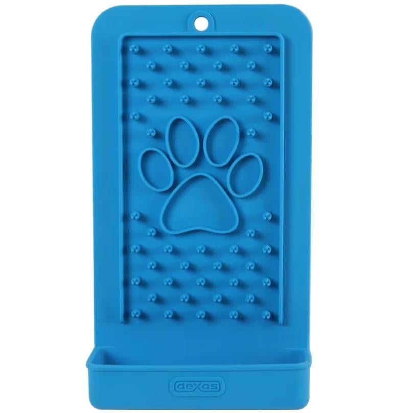 Коврик для слизывания лакомств Dexas Snack & Distract Vertical для собак Голубой (PW8512194) Коврик для слизывания лакомств Dexas Snack & Distract Vertical для собак Голубой (PW8512194)