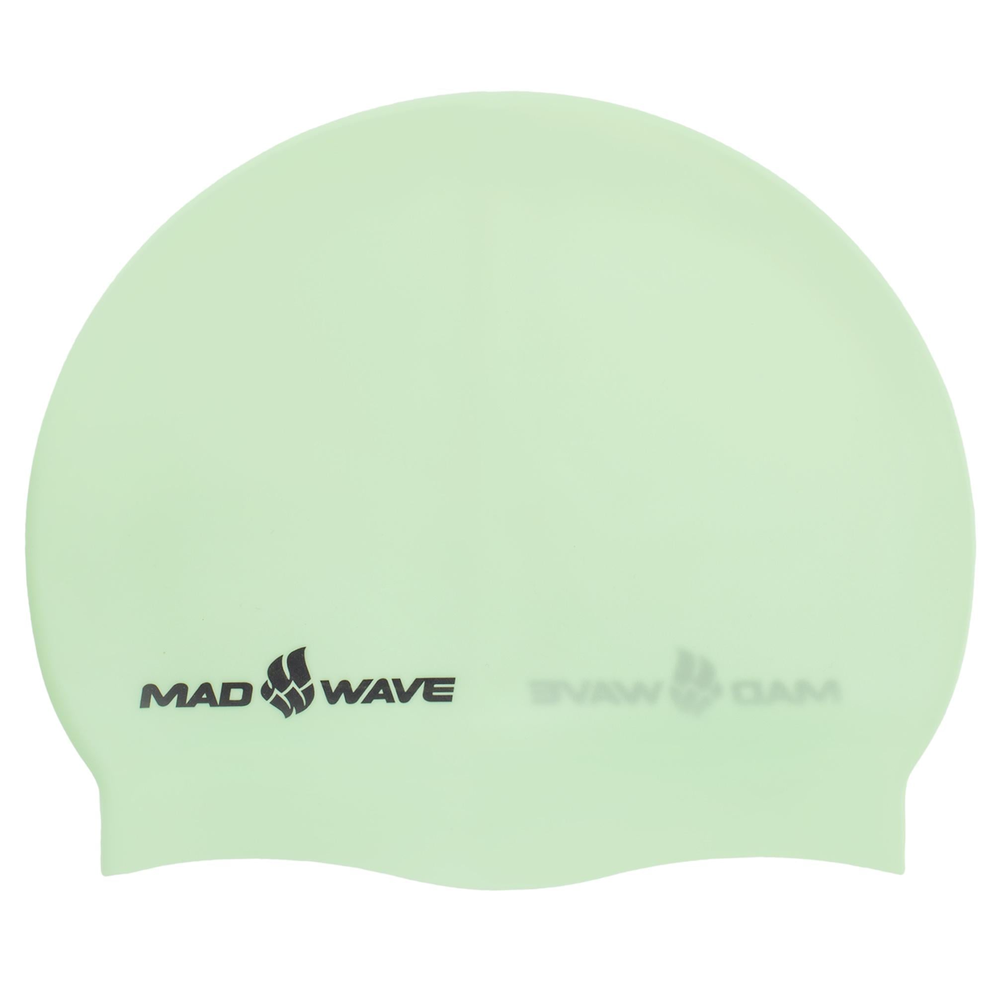 Шапочка для плавания для взрослых MadWave PASTEL M053504 силиконовая Зеленый (M053504_Зеленый) Шапочка для плавания для взрослых MadWave PASTEL M053504 силиконовая Зеленый (M053504_Зеленый)