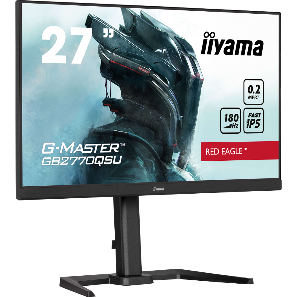 Монітор Iiyama G-Master IPS (GB2770QSU-B6) - фото 2