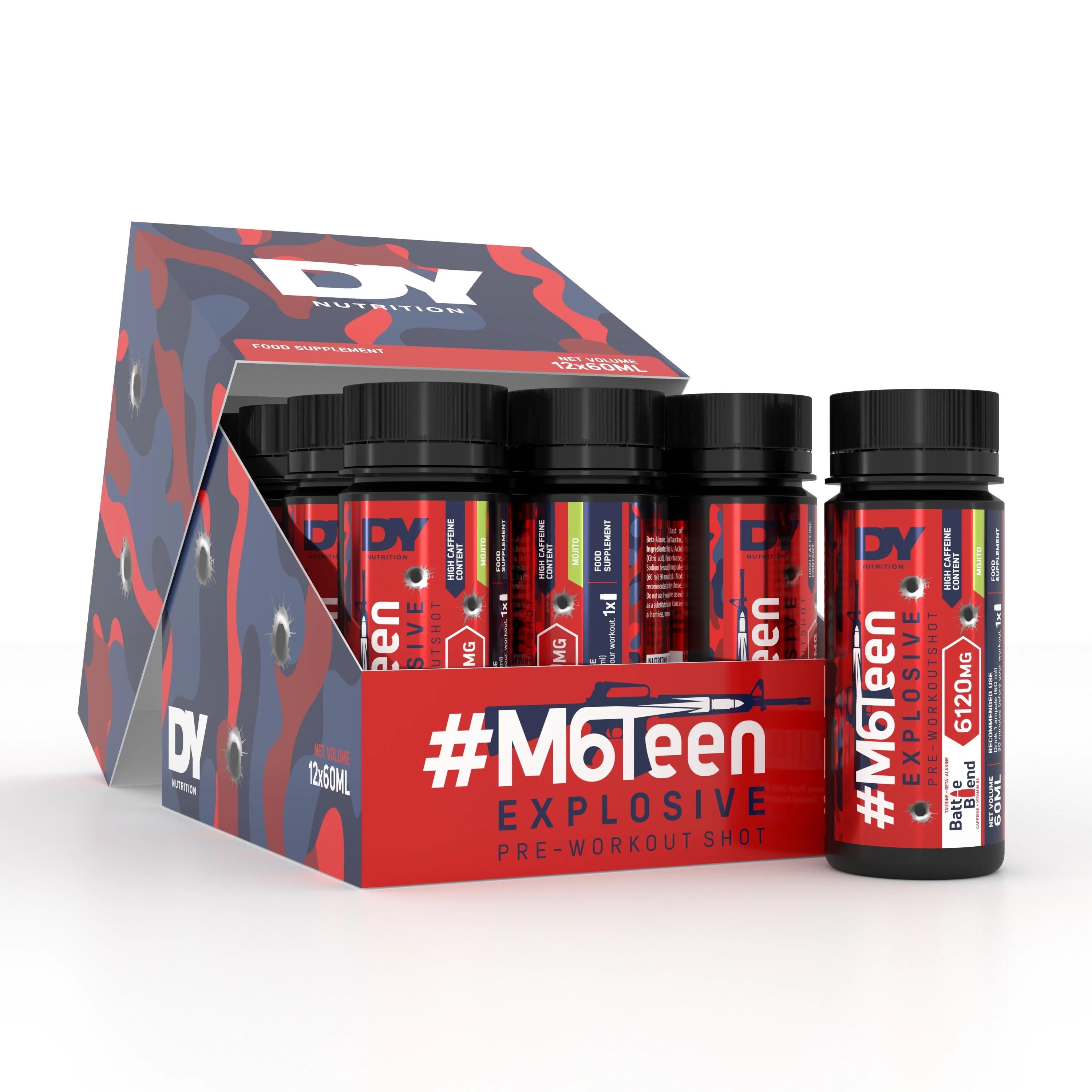 Предтренировочный комплекс Dorian Yates Nutrition Mojito 12х60 мл