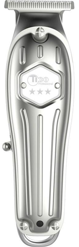 Триммер TICO Professional Under Cut 100419 беспроводной, металлический корпус, Т-образный нож 40 мм, Zero Overlap 0.2 мм
