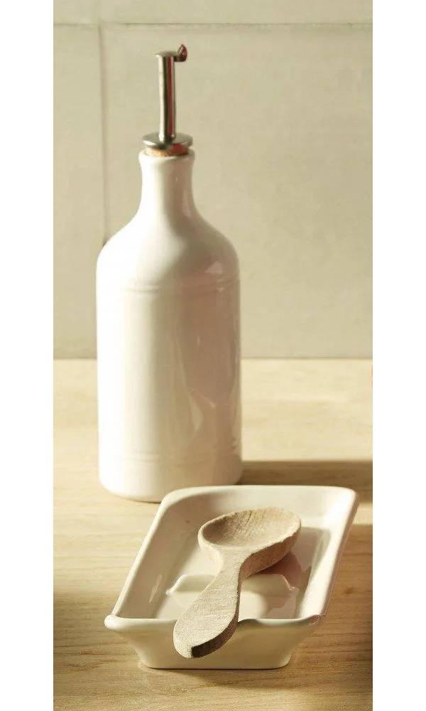 Подставка под ложку Emile Henry Kitchen Tools 22х10 см Бежевый (020262) - фото 3 Подставка под ложку Emile Henry Kitchen Tools 22х10 см Бежевый (020262) - фото 3