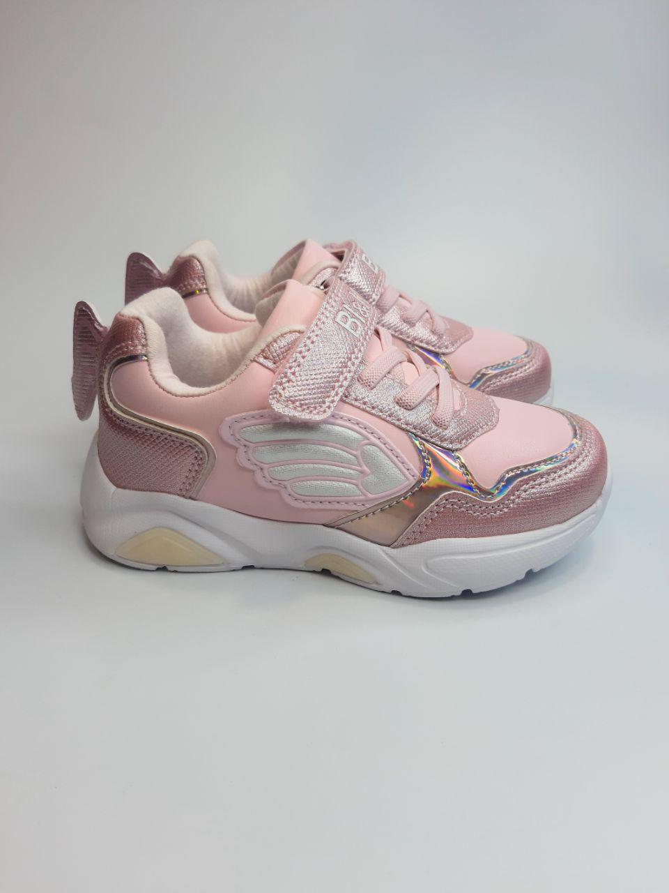 Кросівки для дівчинки Bi&Ki р. 30 19,3 см Рожевий (01236 B)