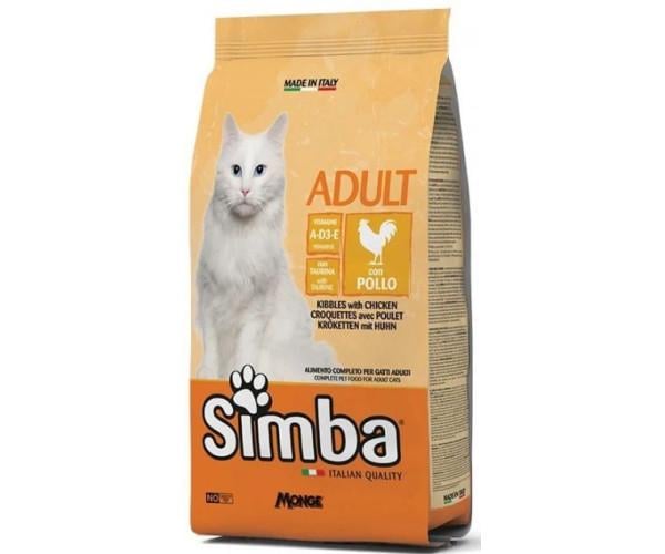 Корм сухой для котов Simba Cat с курицей 20 кг