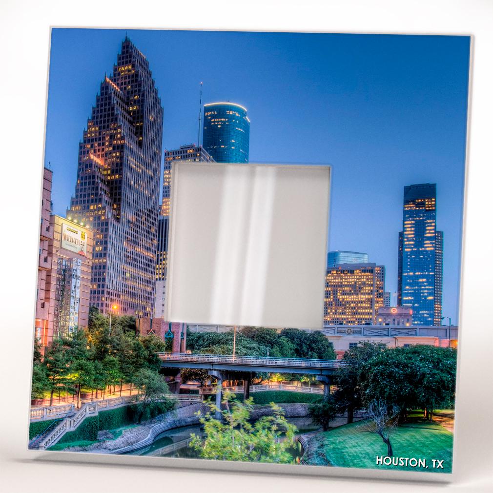 Дзеркало декоративне Х'юстон Техас 260х260 мм (M04002) - фото 2