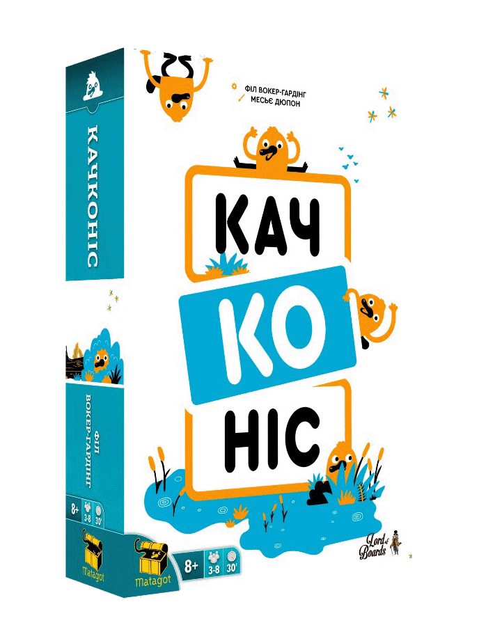 Настольная игра "Качконіс" Настольная игра "Качконіс"