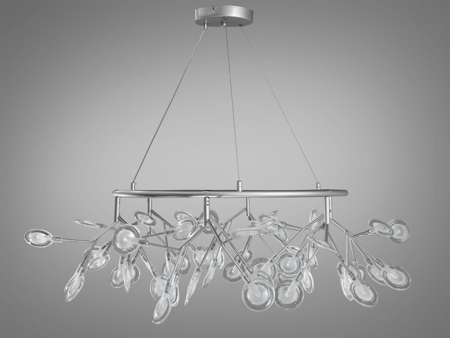 Люстра Diasha Светлячок 54 ламп Хром (Y887-54C SL) Люстра Diasha Светлячок 54 ламп Хром (Y887-54C SL)