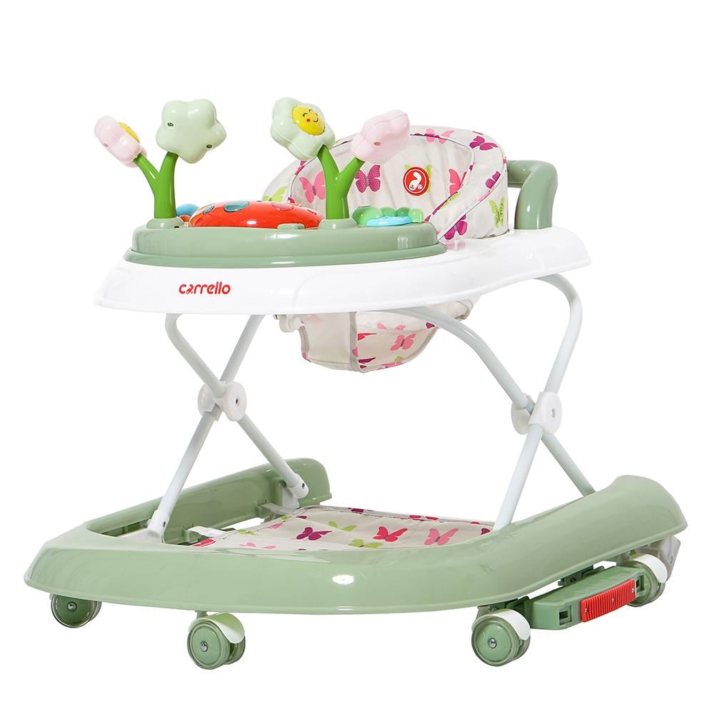 Ходунки детские Carrello Fiore 3в1 со съемной игровой панелью Green (CRL-9606)
