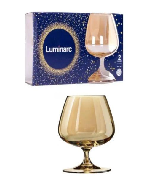 Набор бокалов коньяка Luminarc P9308 Золотой мед 2 шт. 410 мл