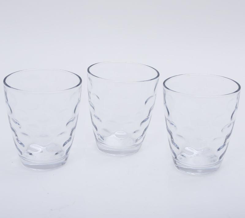Набір склянки Емілія-33 прозорі 350 мл 3 шт. (BD-533-33)