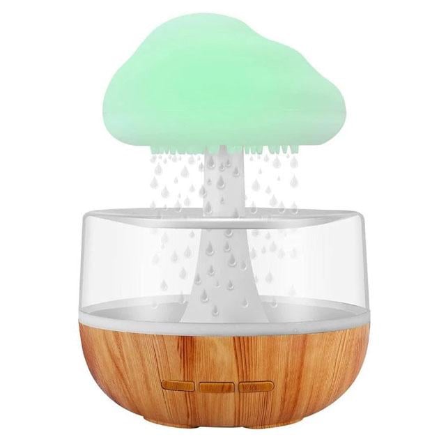 Нічник-зволожувач з ефектом дощу Cloud Rain Humidifier